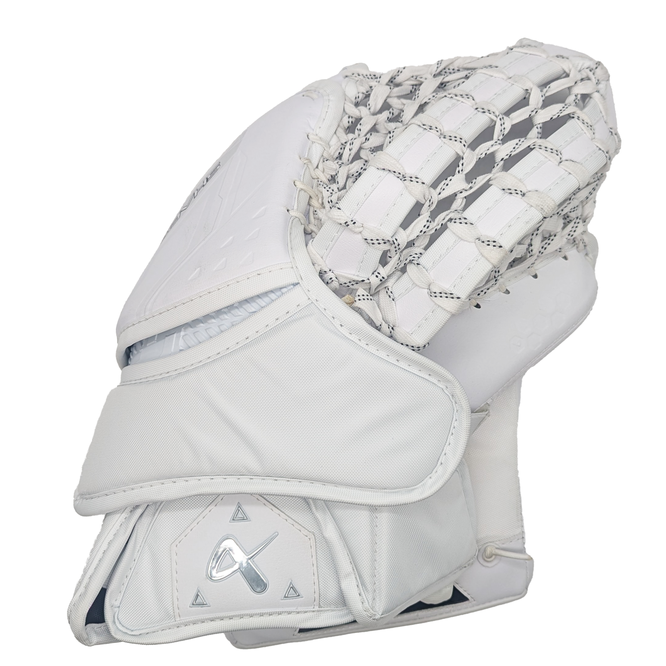 Bauer Supreme Shadow - Ballon de gardien de but AHL Pro Stock d'occasion (blanc)